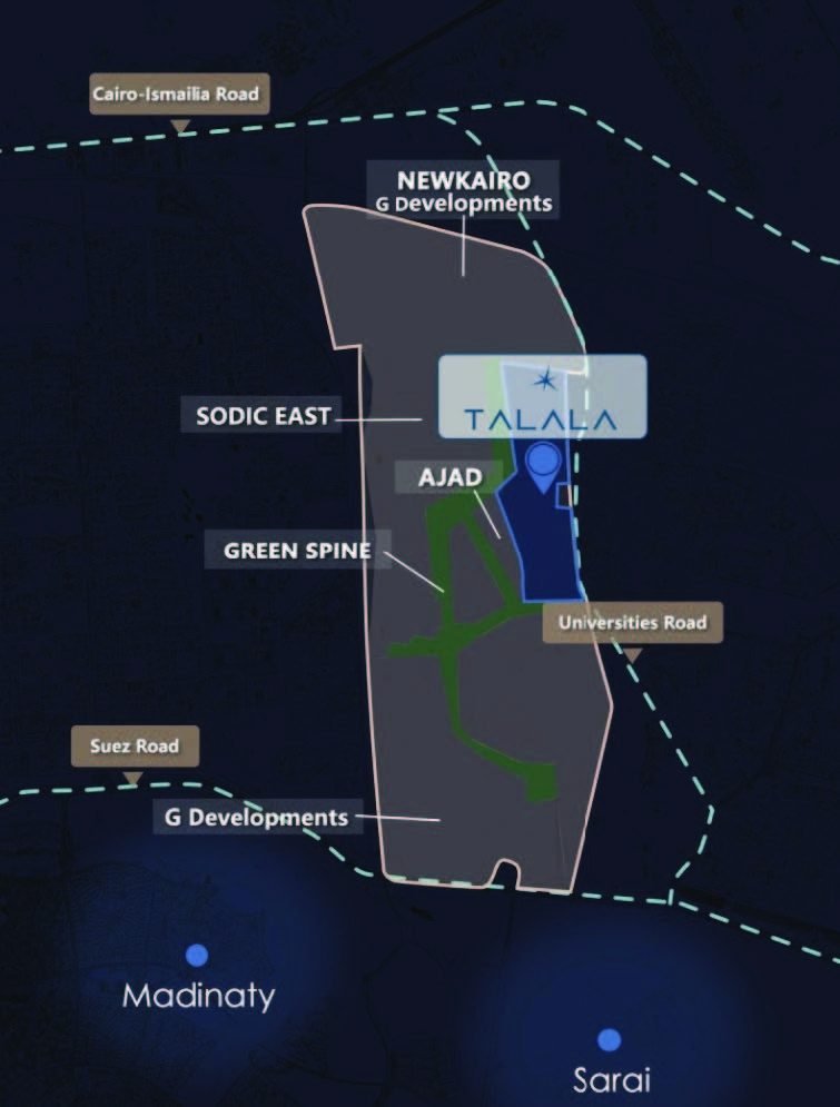 Talala location map